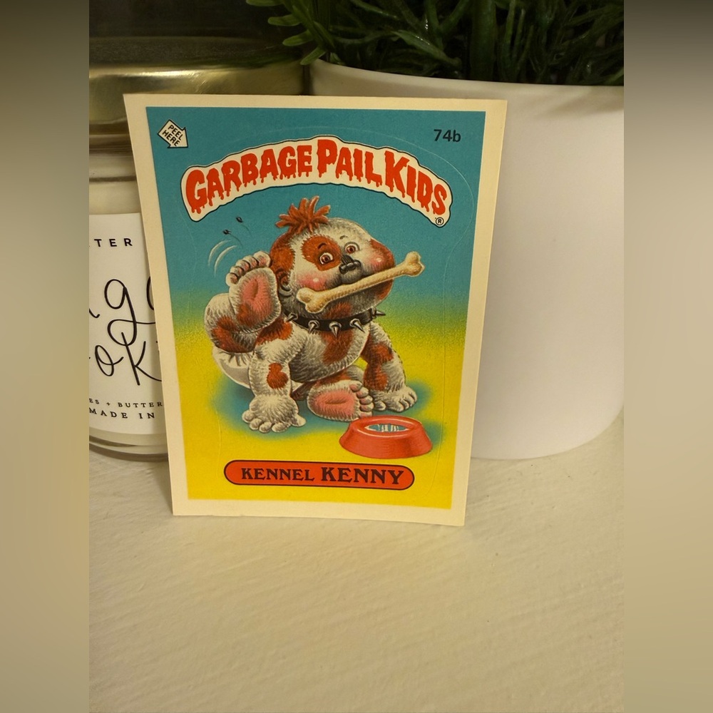 Garbage Pail Kids Kennel Kenny Trading Card